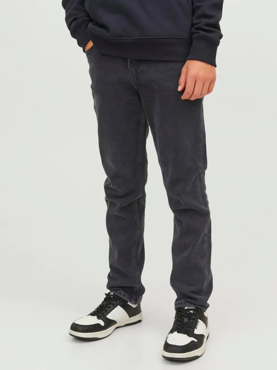 JACK & JONES Junior Clark regular fit jeans met rechte pijpen