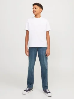 JACK & JONES Junior Clark regular fit jeans met rechte pijpen