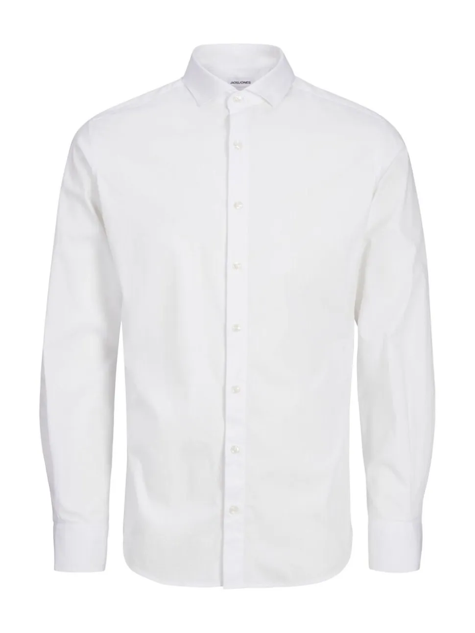 JACK & JONES Junior Stretch Long Sleeve White Shirt