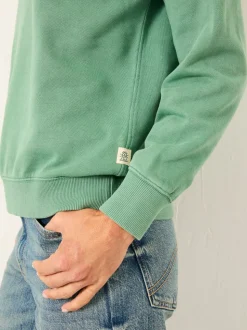 Jadegroen - FatFace - sweatshirt met ronde hals