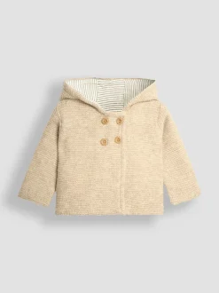 JoJo Maman Bébé - Babyvest met beer en capuchon