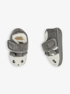JoJo Maman Bébé - Gemakkelijk pantoffels met pandabeertje voor meisjes