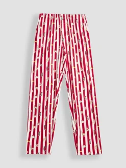 JoJo Maman Bébé - Gestreept kerstpyjamaset voor heren