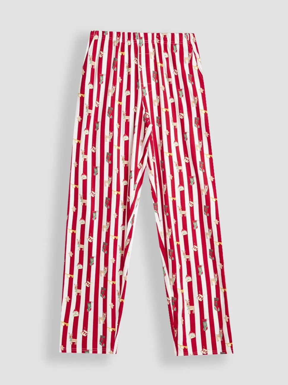 JoJo Maman Bébé - Gestreept kerstpyjamaset voor heren