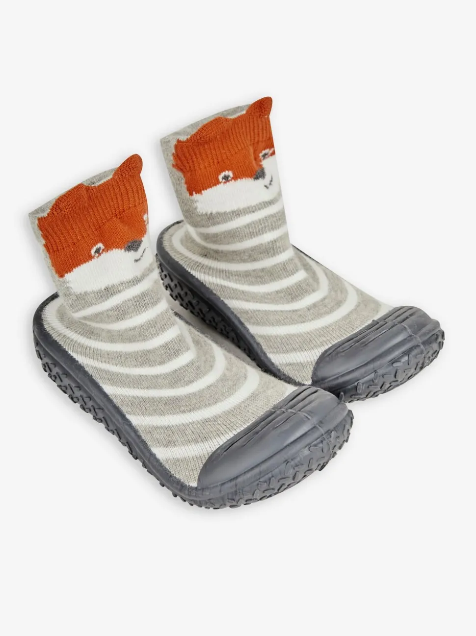 JoJo Maman Bébé - Indoor Outdoor pantoffelsokken met vos