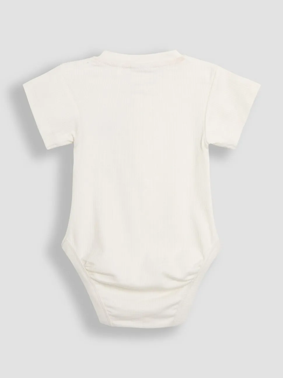 JoJo Maman Bébé 2 -Pack Stegosaurus & Effen Korte mouwen Bodysuits