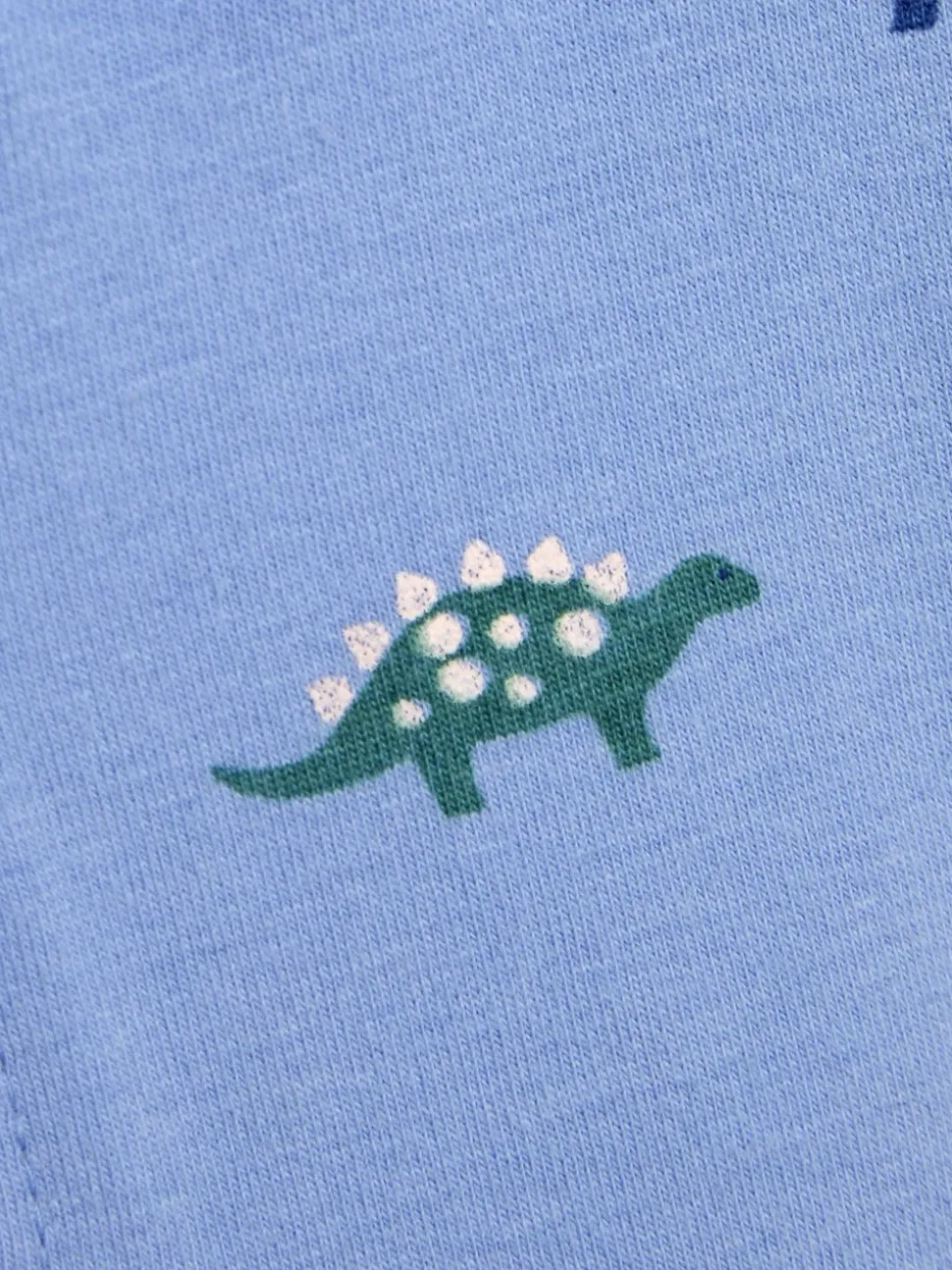 JoJo Maman Bébé 2 -Pack Stegosaurus & Effen Korte mouwen Bodysuits