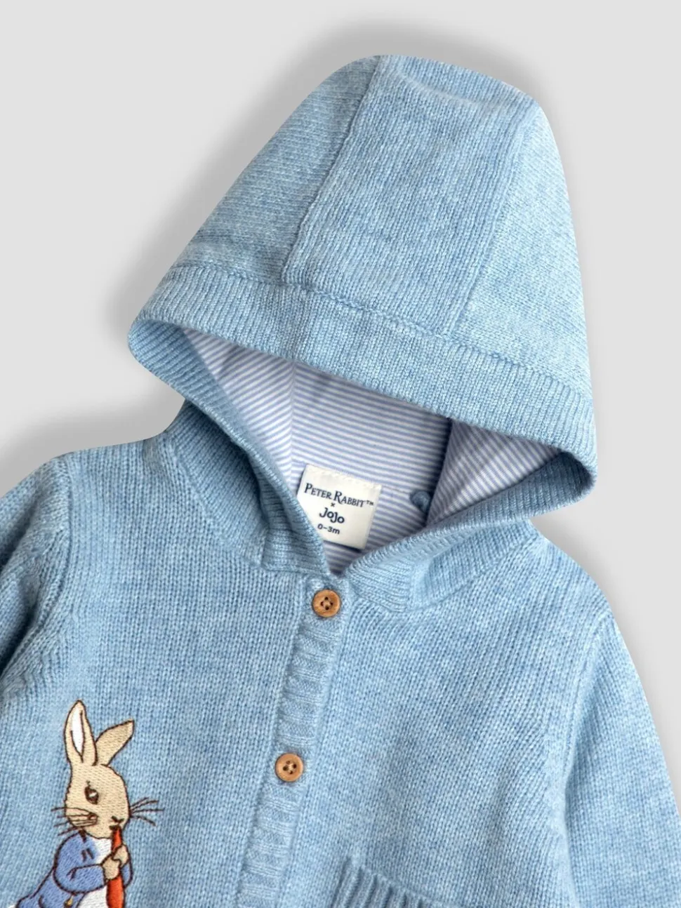 JoJo Maman Bébé - Peter Rabbit™ vest met capuchon