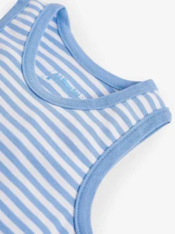 JoJo Maman Bébé - Set van 3 hemdjes met graafmachineprint voor jongens