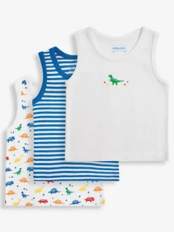 JoJo Maman Bébé - Set van 3 hemdjes voor jongens