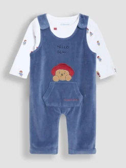 JoJo Maman Bébé Appliqué Dungaree Set