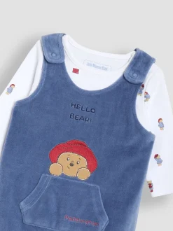 JoJo Maman Bébé Appliqué Dungaree Set