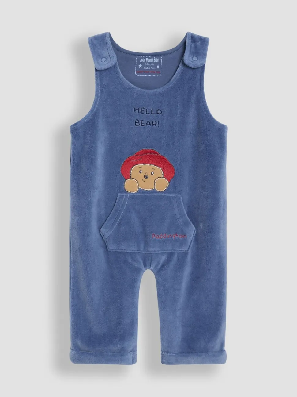 JoJo Maman Bébé Appliqué Dungaree Set