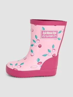 JoJo Maman Bébé Berry Print Wellies