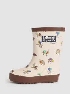 JoJo Maman Bébé Bug Print Wellies