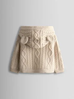 JoJo Maman Bébé Cable Knit Cardigan