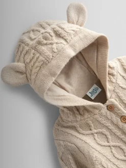 JoJo Maman Bébé Cable Knit Cardigan