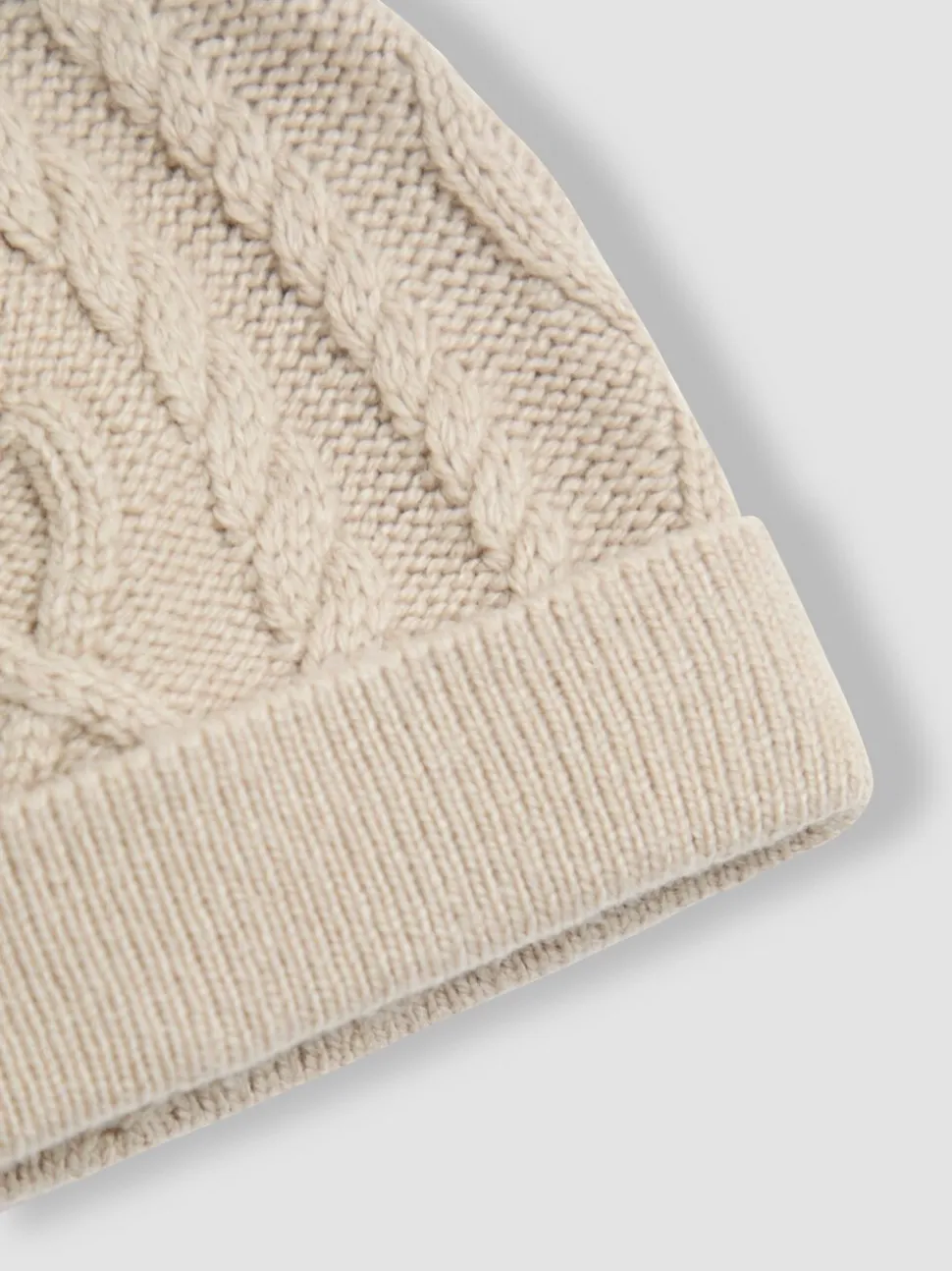 JoJo Maman Bébé Cable Knit All-In-One With Hat
