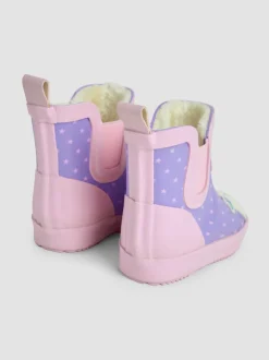 JoJo Maman Bébé Cosy Lined Cat Ankle Wellies