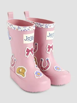 JoJo Maman Bébé Cowboy Print Wellies