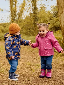 JoJo Maman Bébé enkelhoge regenlaarzen met zachte voering