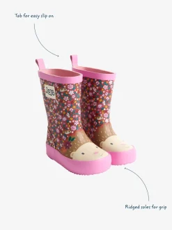 JoJo Maman Bébé Floral Wellies