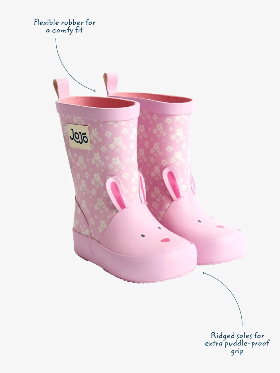 JoJo Maman Bébé Floral Wellies