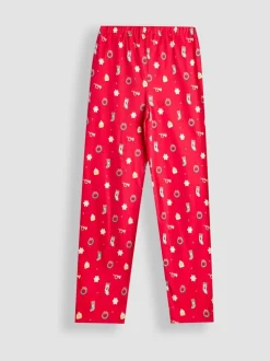 JoJo Maman Bébé Heren Kerstmis Jersey Pyjama Set