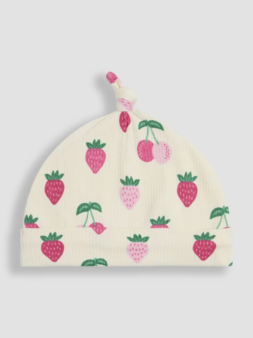 JoJo Maman Bébé katoenen babyhoedje met print