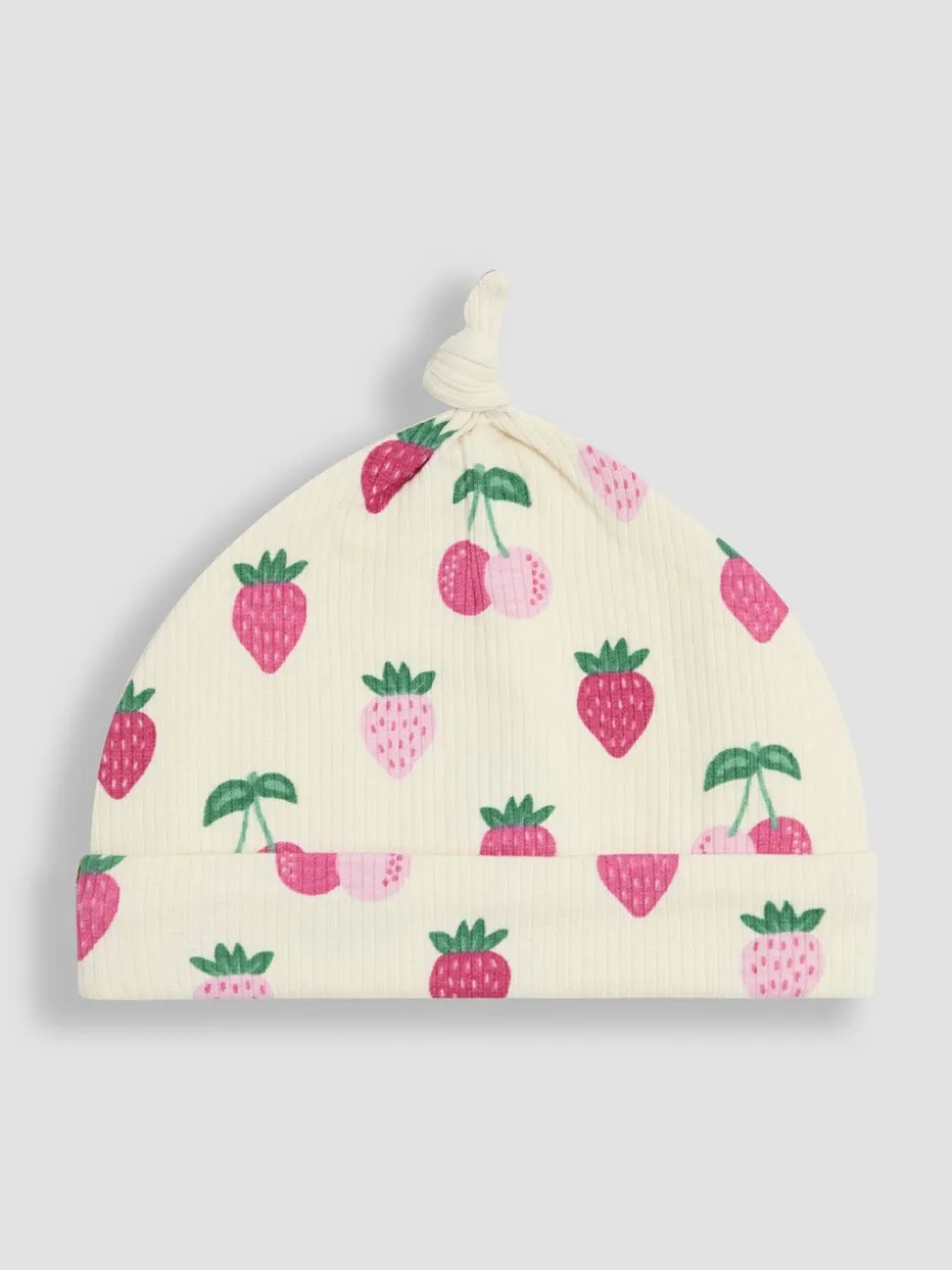 JoJo Maman Bébé katoenen babyhoedje met print