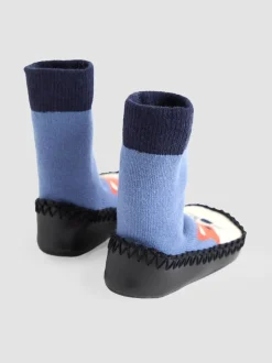 Jojo Maman Bébé moccasin pantoffelsokken