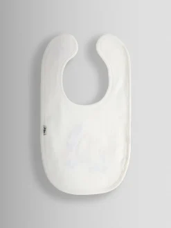 JoJo Maman Bébé 2-Pack Embroidered Appliqué Bibs