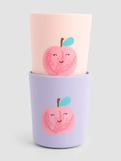 JoJo Maman Bébé 2-Pack Silicone Cups