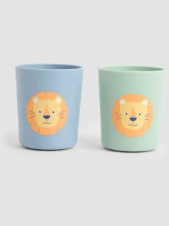 JoJo Maman Bébé 2-Pack Silicone Cups