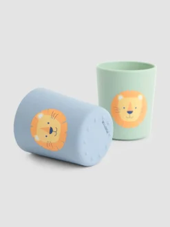 JoJo Maman Bébé 2-Pack Silicone Cups
