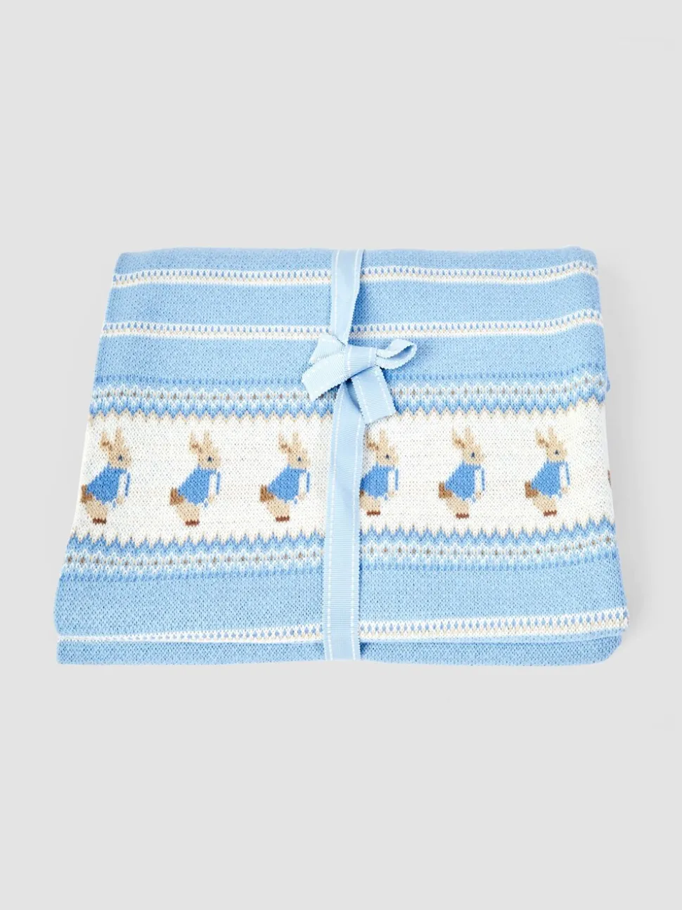 JoJo Maman Bébé Peter Rabbit™ Knitted Shawl