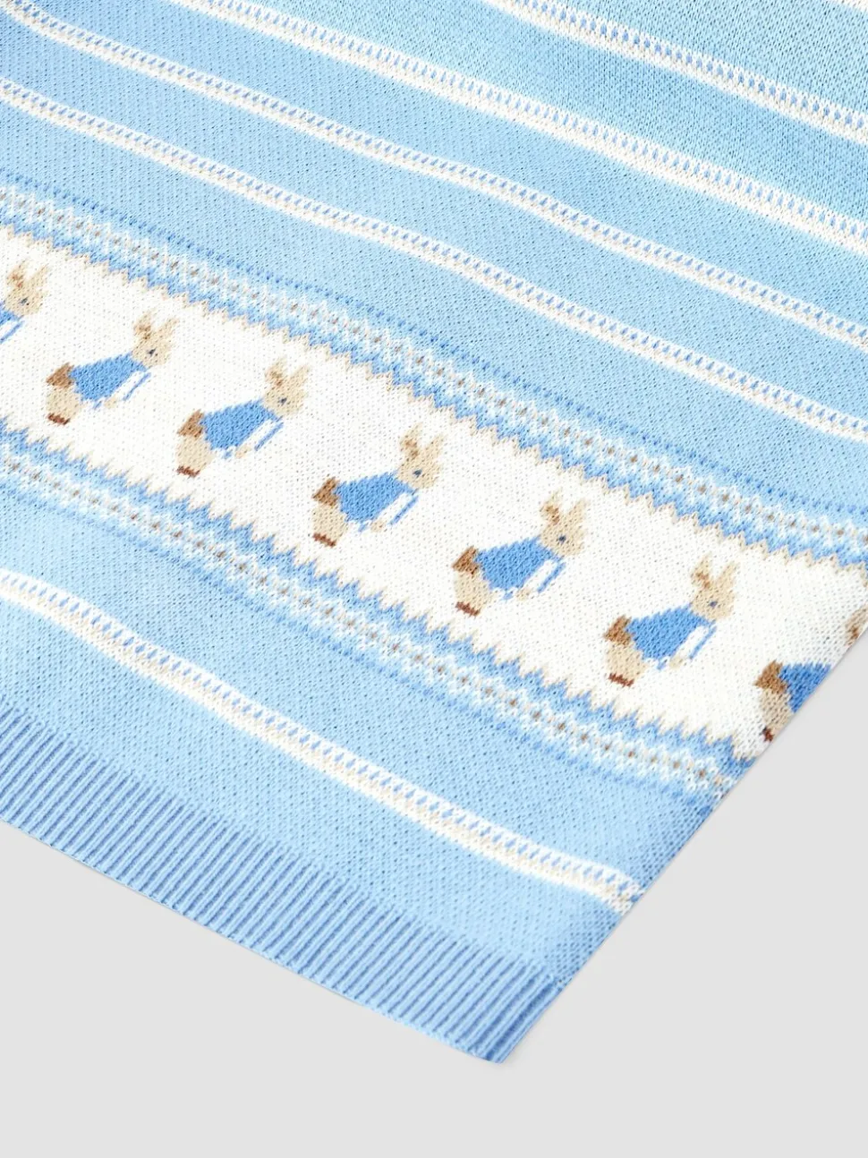 JoJo Maman Bébé Peter Rabbit™ Knitted Shawl