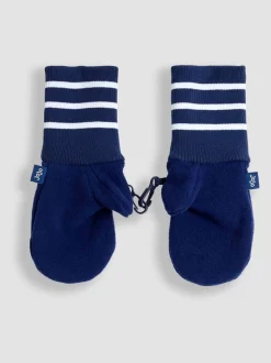 JoJo Maman Bébé Polar Fleece Mittens With Cuff