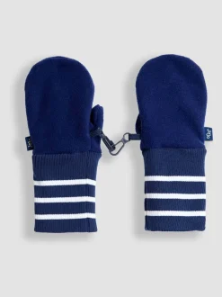 JoJo Maman Bébé Polar Fleece Mittens With Cuff