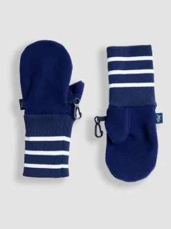 JoJo Maman Bébé Polar Fleece Mittens With Cuff