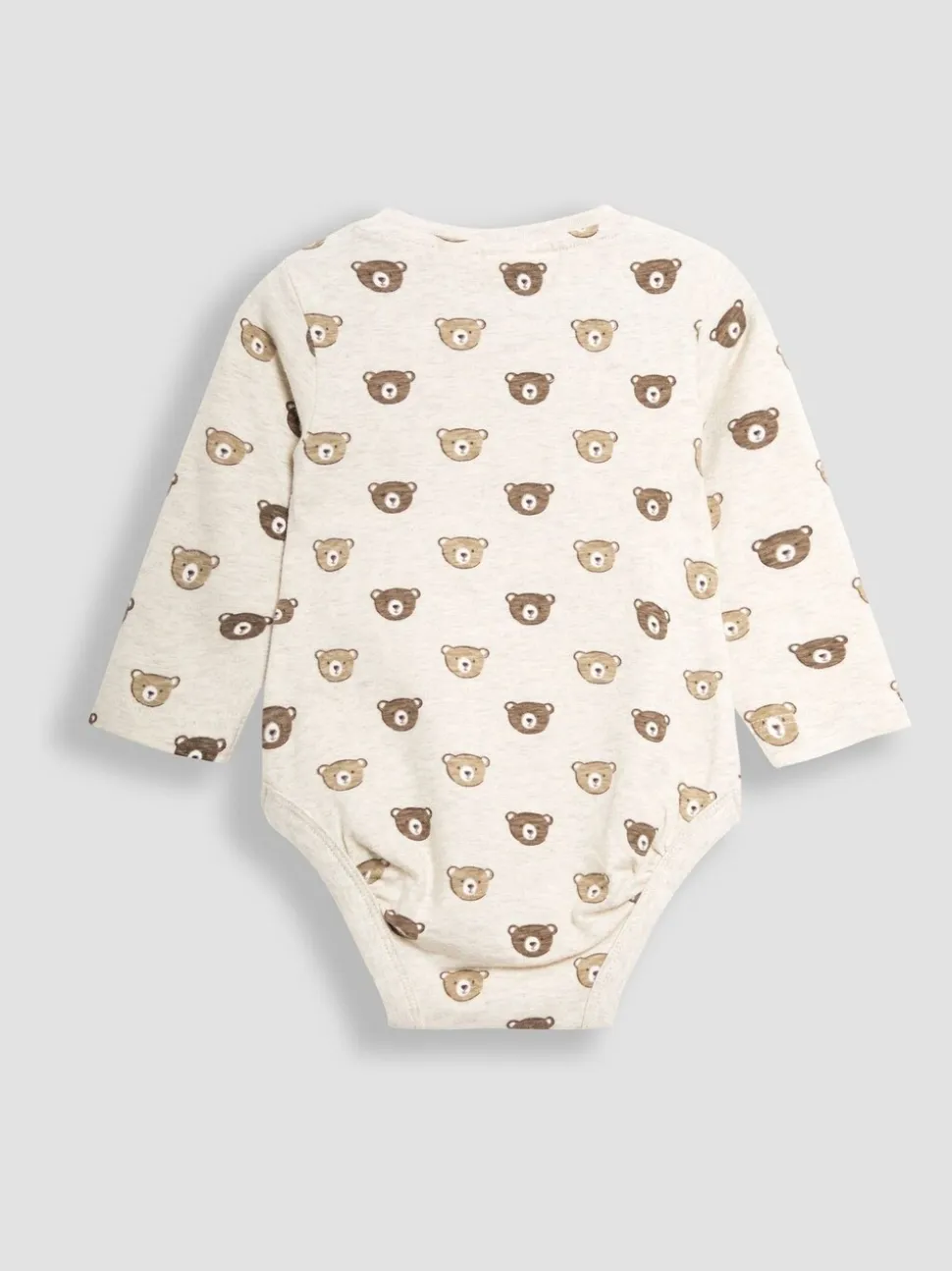 JoJo Maman Bébé Printed Bear And Appliqué Pocket Bodies 2 Pack