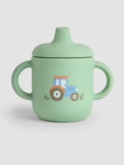 JoJo Maman Bébé Printed Silicone Sippy Cup