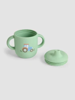 JoJo Maman Bébé Printed Silicone Sippy Cup