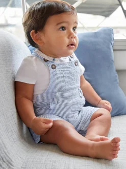 JoJo Maman Bébé rompertje met geborduurde kraag