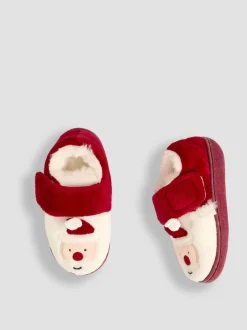 JoJo Maman Bébé Santa kerstpantoffels