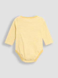 JoJo Maman Bébé set van bretelbroek met voetjes 3 -delig