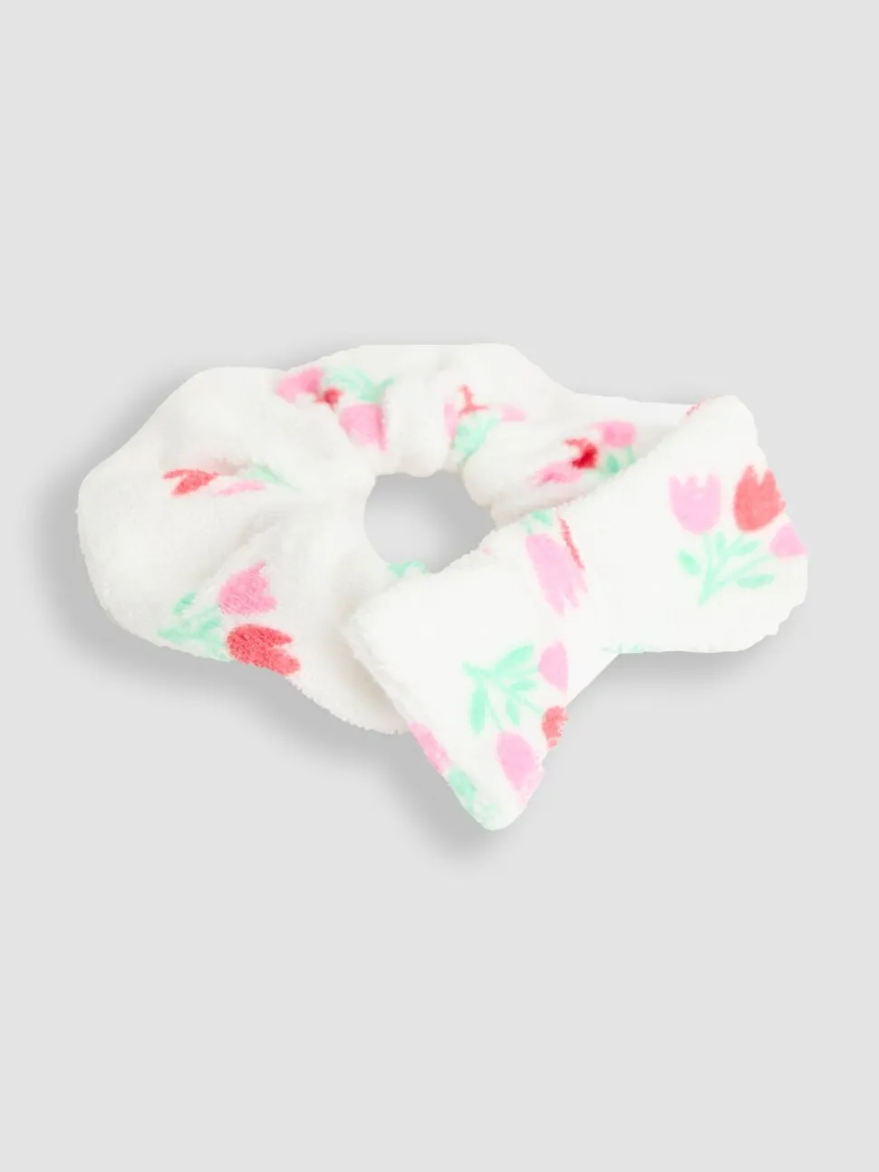 JoJo Maman Bébé Towelling Sunsuit & Scrunchie