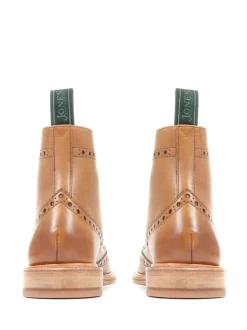 Jones Bootmaker naturelkleurige Baker Street Goodyear enkellaarzen