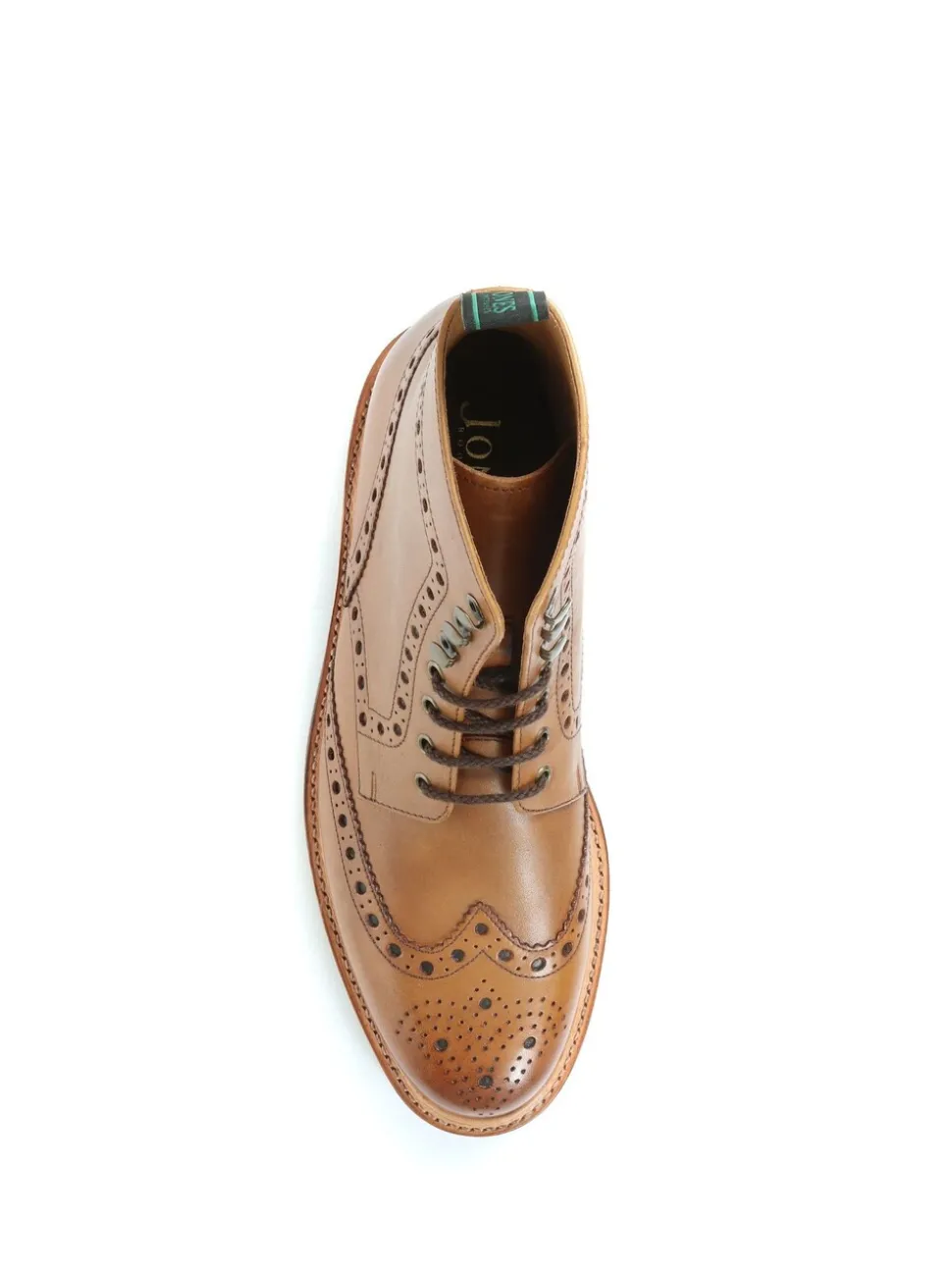 Jones Bootmaker naturelkleurige Baker Street Goodyear enkellaarzen