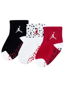 Jordan Grippy White Socks 3 Pack